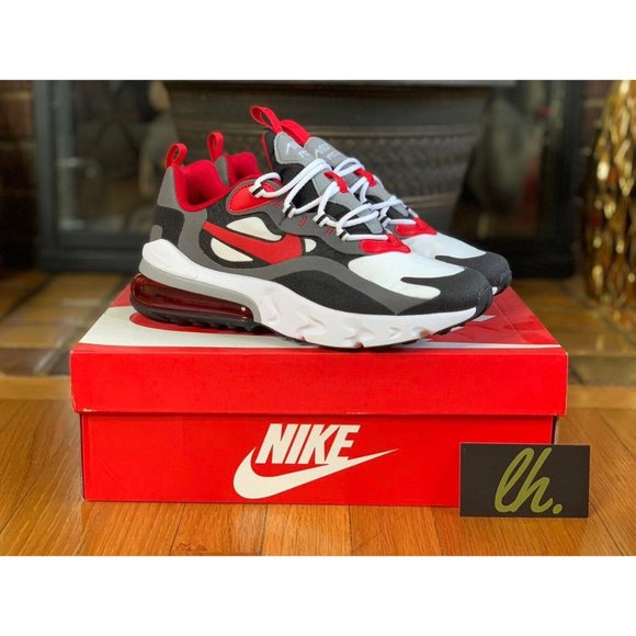 Size 5y Air Max 270 React GS "Iron Grey" - Picture 4 of 5